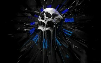 3d Skull Wallpaper