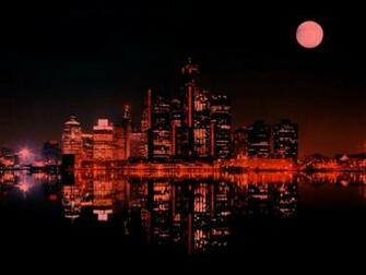 At Night Barcelona Spain Wallpaper