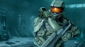 Jeux Vid O Master Chief Halo Papier Peint Allwallpaper In