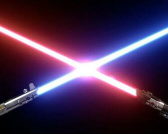 Red And Blue Lightsaber Wallpaper Hq