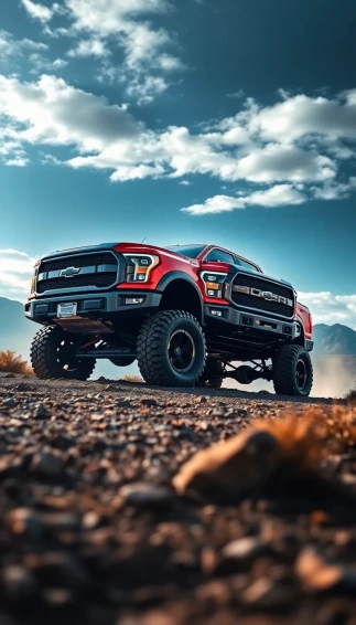 Lifted Truck Wallpaper HD