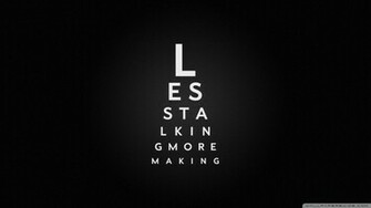 Thought Typography Wallpaper