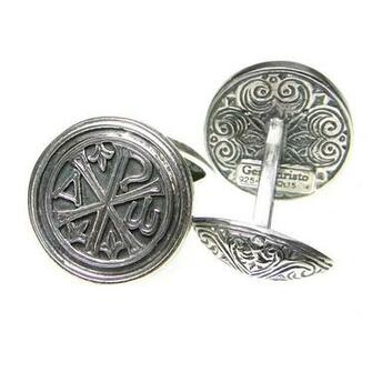 Gerochristo Chi Rho Chrismon Silver And Similar Items