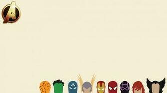Minimalistic Avengers Wallpaper Wallpoper