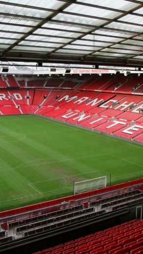 Old Trafford Football Stars Teams Legend Players Wallpaper