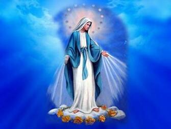 Wallpaper Of Virgin Mary