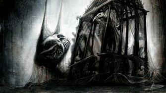 Creepy Computer Wallpaper Desktop Background Id