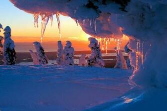 Ice Cave Wallpaper