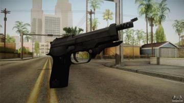 Mirror Edge Beretta M93r For Gta San Andreas