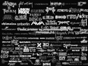 Logos De Bandas Metaleras En Pinceles Para Photoshop Recursos