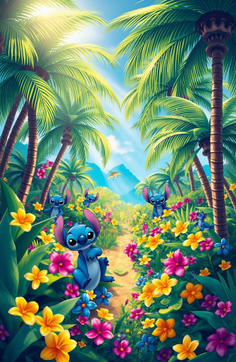 Stitch Background