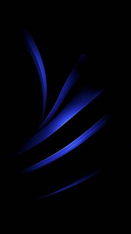 Cool Blue And Black Wallpaper