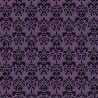 Purple Damask Patterns In Pattern
