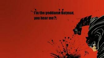 Daily Wallpaper I M The Goddamn Batman