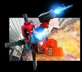 Go Back Gallery For Lego Deadpool Wallpaper