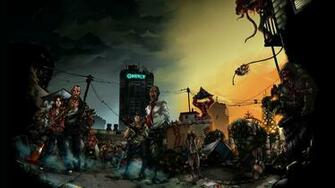 Left Dead L4d Zombies Dark Wallpaper