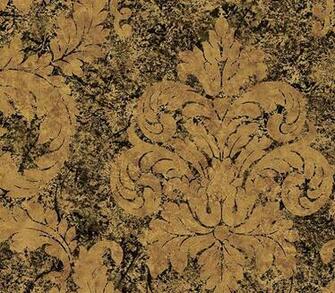 Dreamy Damask Black Brown Wallpaper Textures