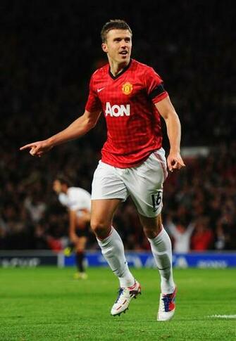 Michael Carrick In Manchester United V Galatasaray Uefa