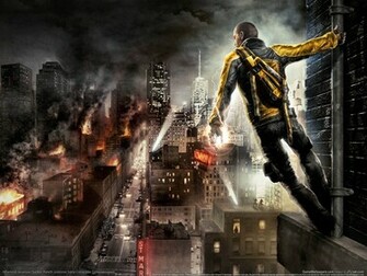 Infamous Wallpaper Stock Photos