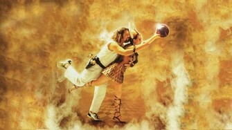 The Big Lebowski Dude And Maude Desktop Wallpaper