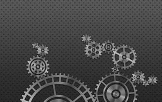 Metallic Gears Wallpaper