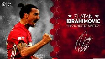 Zlatan Ibrahimovic Manchester United 4k HD Desktop