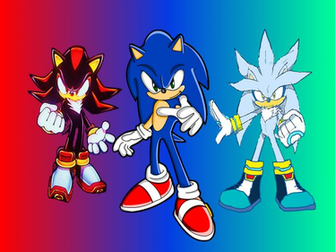 Sonic Shadow And Silver By