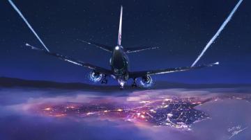 Boeing Next Generation Planes Minimalism 4k Wallpaper