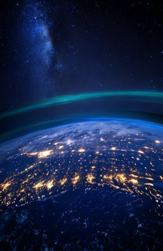 Earth At Night Wallpaper HD