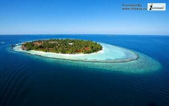 Maldives Island Paradise High Definition Widescreen Wallpaper
