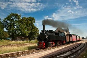 Wallpaper Steam Train Locomotive Desktop In