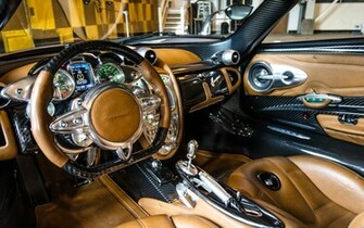 Pagani Huayra Interior Wallpaper