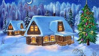 New Year Bridge Christmas Card Wallpaper Background 4k Ultra HD