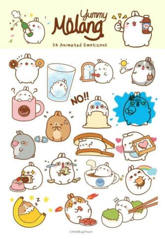 Molang And Piu Ideas Wallpaper Kawaii