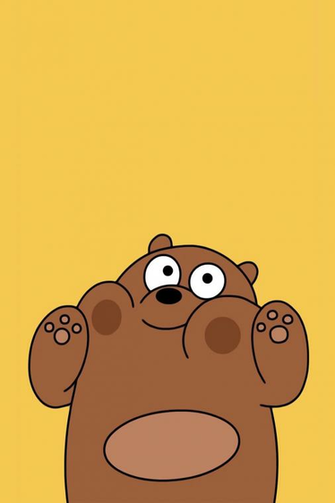 Grizzly Pandas We Bare Bears Wallpaper