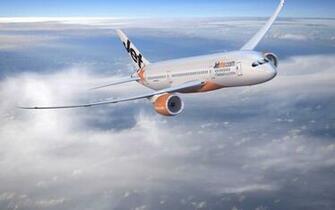 Wallpaper Jetstar Boeing Dreamliner X