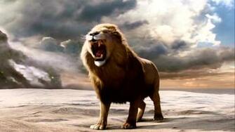 Aslan Roaring Wallpaper Background