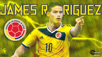 James Rodriguez Colombia Vs Uruguay Wc By Sayf2designs On