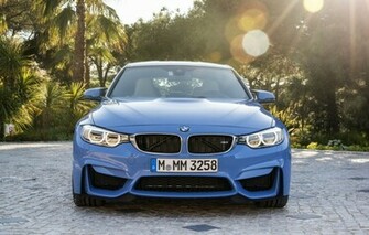 Bmw M3 Sedan Front Wallpaper HD