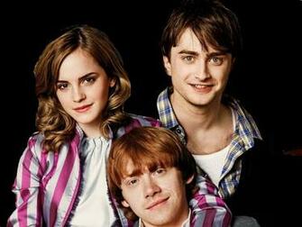 Harry Ron And Hermione Wallpaper