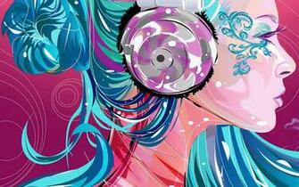 Disco Girl S Background Wallpaper