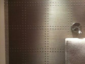 Phillip Jeffries Rivets Wallpaper In Yorkville Manhattan Krrb