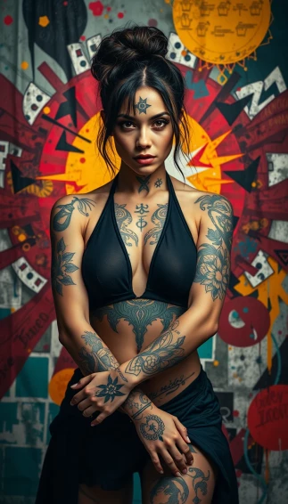 Tattoo Women Wallpaper