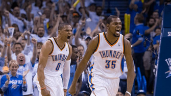 Kevin Durant And Russell Westbrook Wallpaper