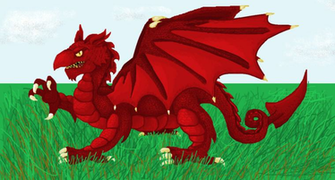 Welsh Flag Wallpaper Detail By