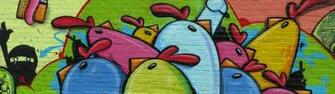 Graffiti Urban Multiscreen Dual Monitor