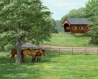 Wallpaper Desktop Background Covered Bridges