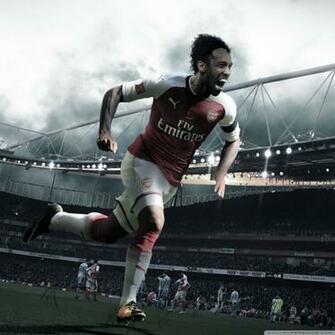 Aubameyang Welcome To Arsenal Wallpaper 4k HD Desktop