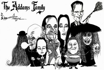 Addams Family By Diegotomasinidibrujo