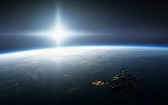 Earth Iss Wallpaper